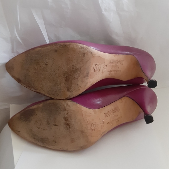 Manolo Blahnik womens heels limited edition sz 40 - Picture 3 of 10